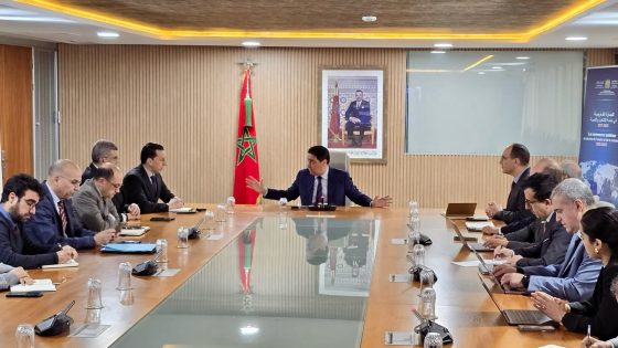 السيد حجيرة يترأس لقاء خُصص لتقديم حصيلة استغلال المنصة الرقمية التفاعلية “Tijaria