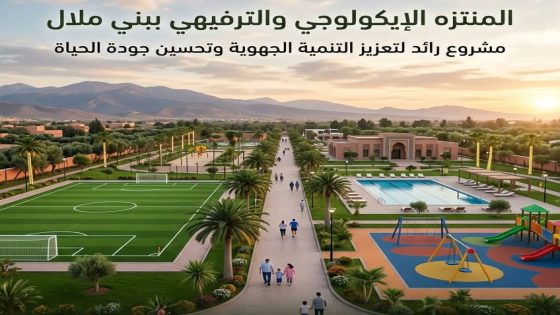 المنتزه الإيكولوجي والترفيهي ببني ملال.. مشروع رائد لتعزيز التنمية الجهوية وتحسين جودة الحياة
