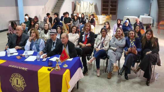 Lions Club Meknès Salam se distingue dans l’organisation de la finale du concours d’éloquence en français et célèbre les lauréates dans une ambiance festive remarquable