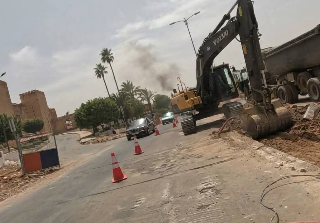 مكناس تواصل تغيير ملامحها.. أشغال تهيئة شارع الحزام الأخضر تدخل مرحلة متقدمة 12 FB IMG 1784492667979