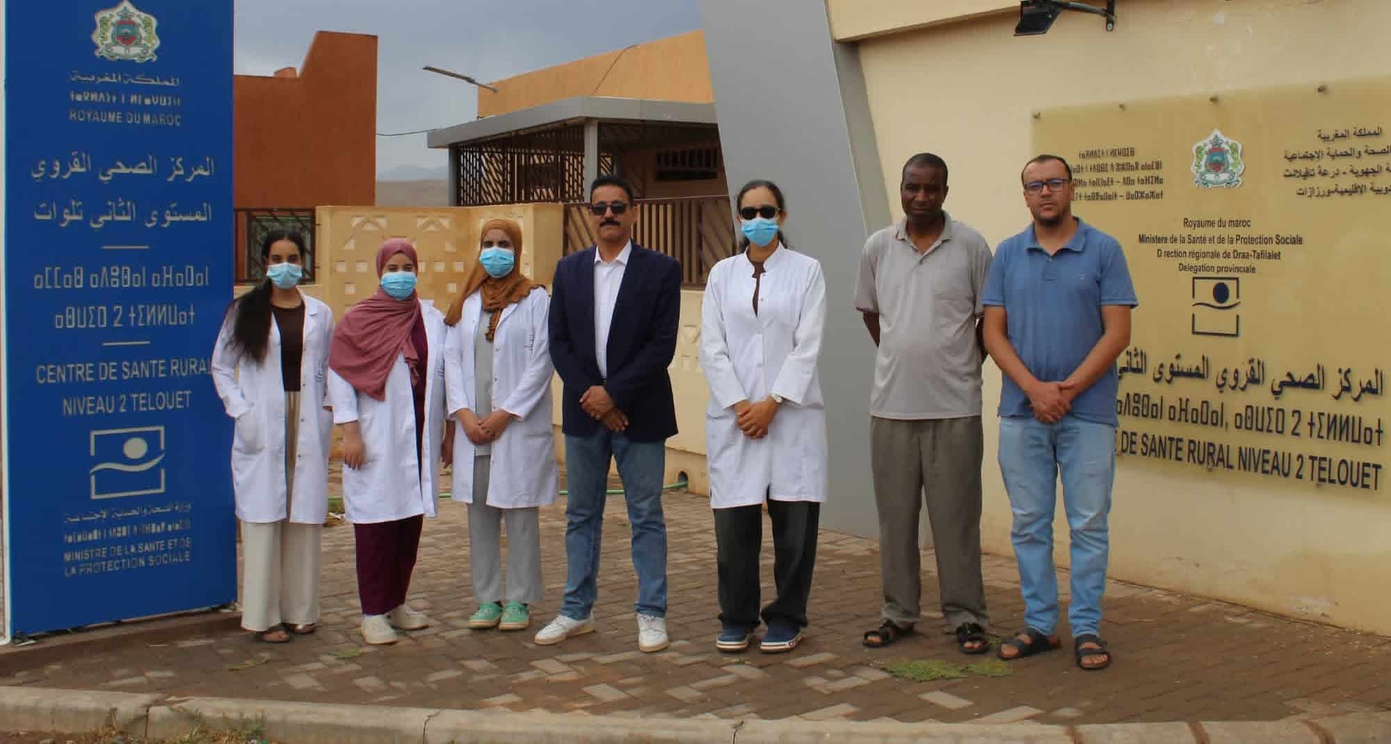 زيارات ميدانية لمندوب الصحة بورزازات للوقوف على سير العمل وتأهيل المؤسسات الصحية 12 FB IMG 1786309996533