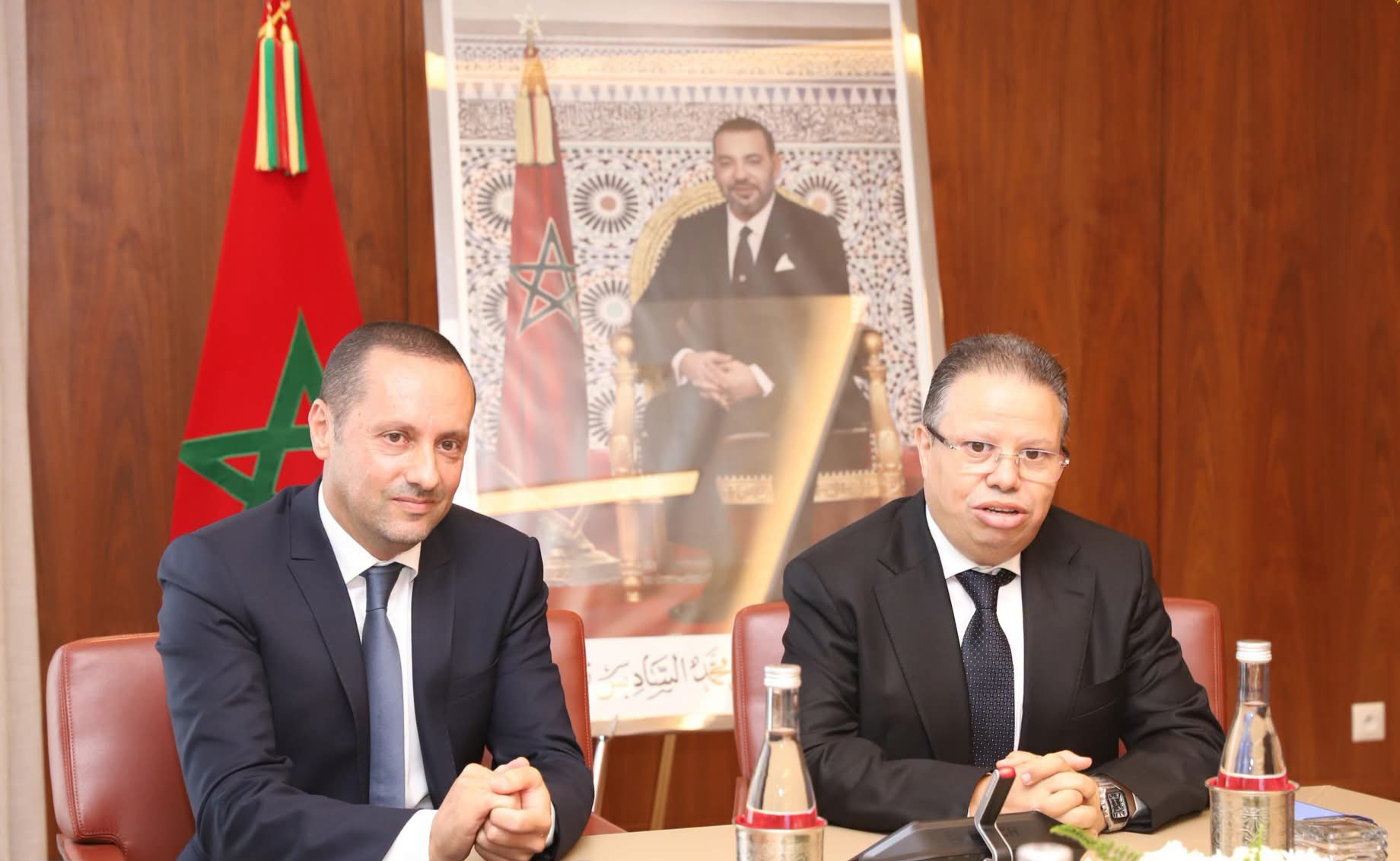 يونس بجيجو يتولى حقيبة وزارة الصحة والحماية الاجتماعية خلفاً لأمين التهراوي 12 FB IMG 1792241945588